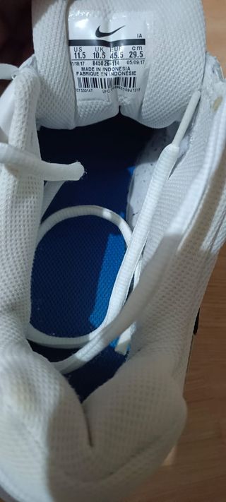 Zapatillas Nike Court Lite - Blancas y Azules