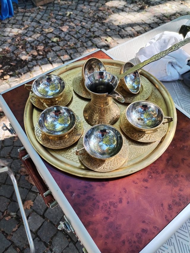 Set caffè turco in bronzo