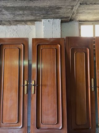 11 Puertas Madera Maciza De Embero 