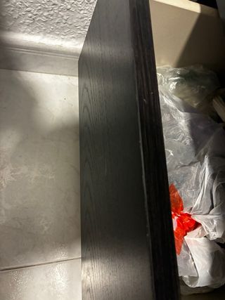 Cajonera/mesilla MALM Ikea 2 cajones - Negra