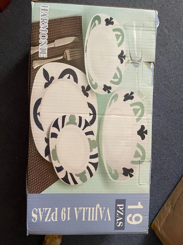 Vajilla Harmonie 19 piezas | Nueva