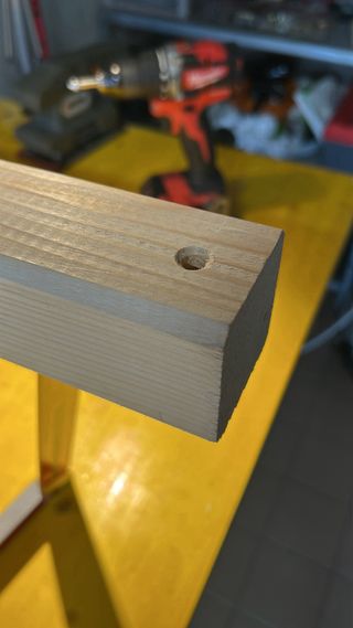 Lampada a sospensione in legno