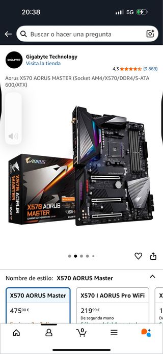 Gigabyte X570 AORUS Master