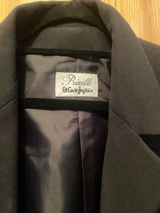 Chaqueta negra El Corte Inglés Talla 56
