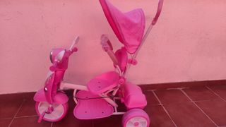 Triciclo infantil rosa