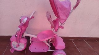 Triciclo infantil rosa