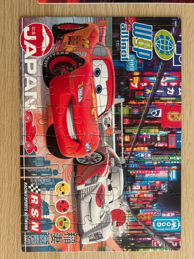 Puzzle Cars Clementoni Super Color 3x48