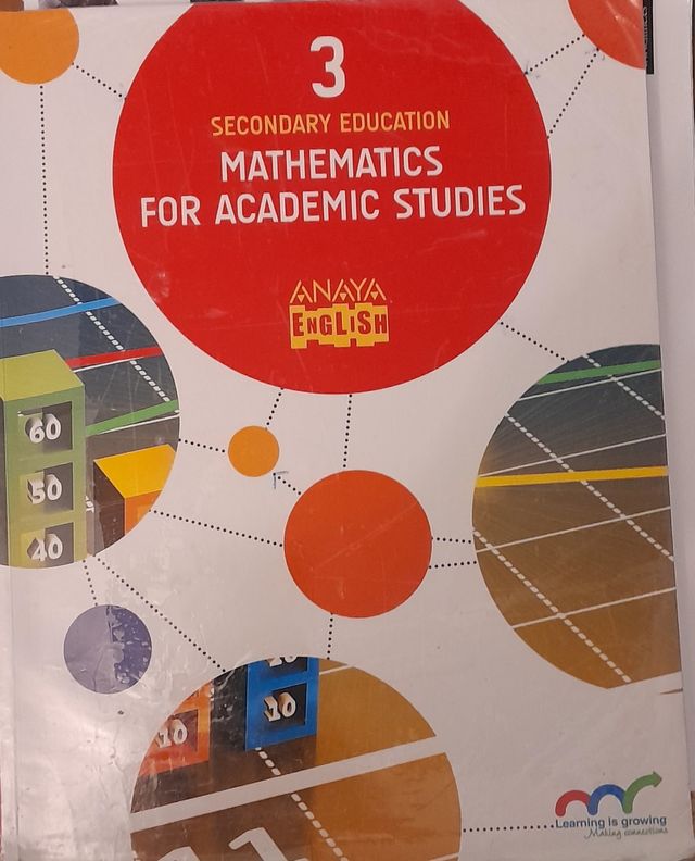Matemáticas 3° ESO - Anaya