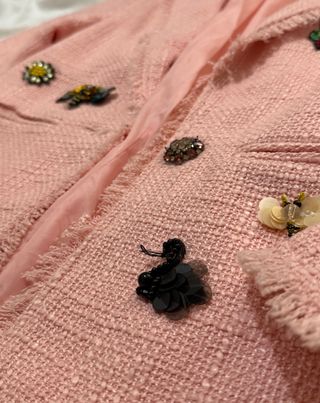 Chaqueta Chus Barbeiro rosa