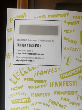 FanFest-Biología Geología 4 ESO. Nuevo a estrenar