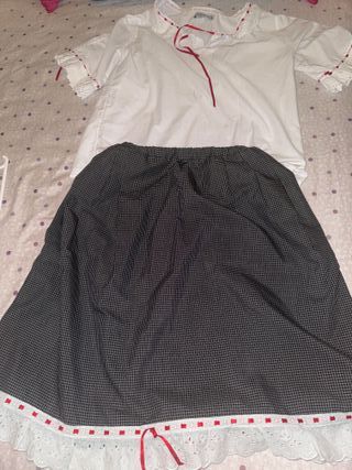 Traje espigadora para la feria de albacete.
