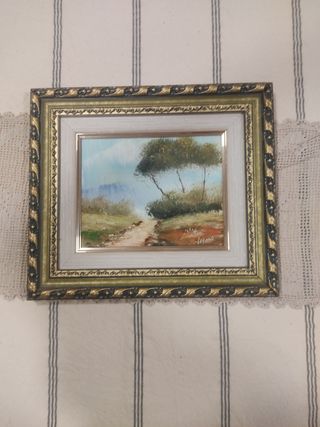 Cuadro paisaje - Óleo sobre lienzo