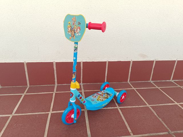Patinete Patrulla Canina 3 ruedas