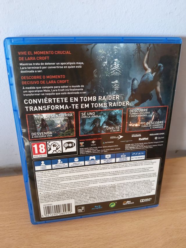 PS4 (PlayStation 4) Shadow of the Tomb Raider