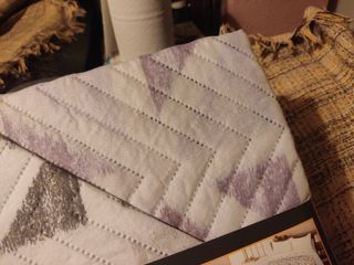 Colcha Bouti Reversible - Gris y Blanco