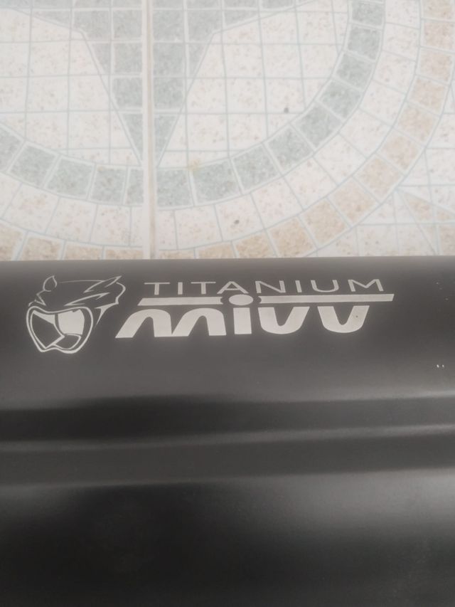 Escapes Yamaha R1 - Titanio