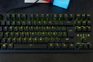 Teclado Razer Huntsman TE con tecla Ñ