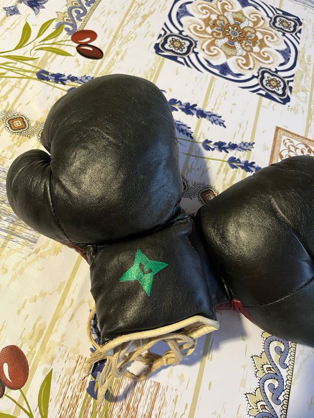 Guantes boxeo vintage marrón