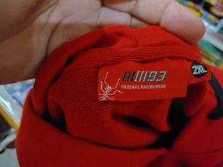 Sudadera MARC MARQUEZ roja con capucha
