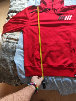 Sudadera MARC MARQUEZ roja con capucha