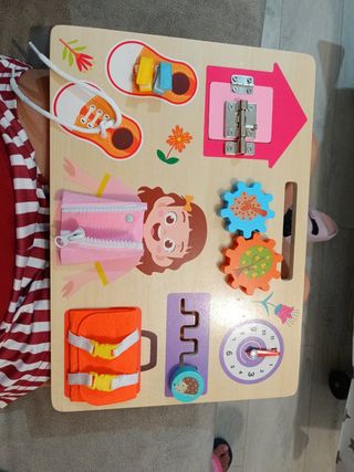 Tablero Actividad Montessori Infantil