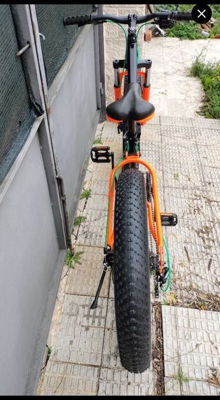 Fat Bike 26" ruedas gordas casi nueva
