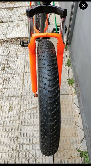 Fat Bike 26" ruedas gordas casi nueva