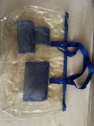 Bolsa Playa Transparente