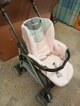 Carrito bebé Prenatal rosa