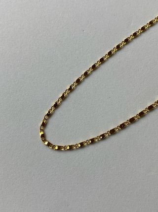 Cadena Fina Bañada en Oro 18k - 55cm
