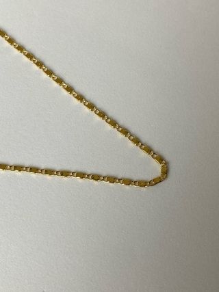 Cadena Fina Bañada en Oro 18k - 55cm