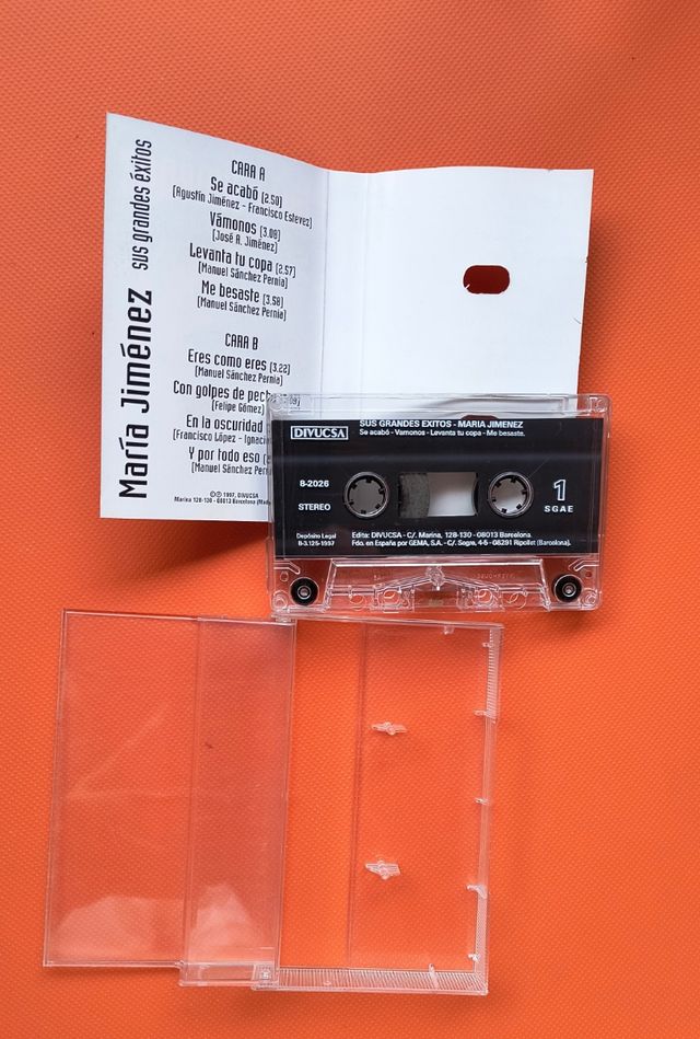 Casete María Jiménez: Grandes éxitos