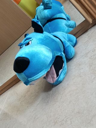 Peluche Perro Azul