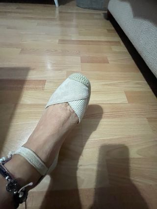 Cuñas esparto beige