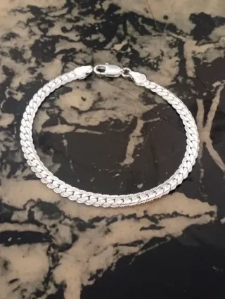 Collar y pulsera plata 925