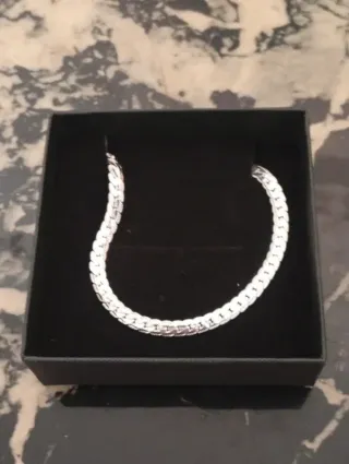 Collar y pulsera plata 925