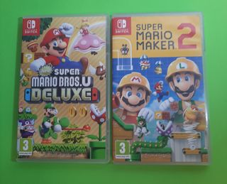 Nintendo Switch: New Super Mario Bros U Deluxe & S