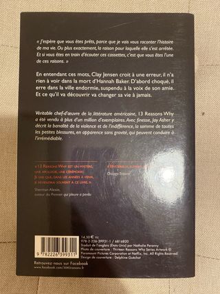 13 Reasons why (Treize raisons - édition série ...