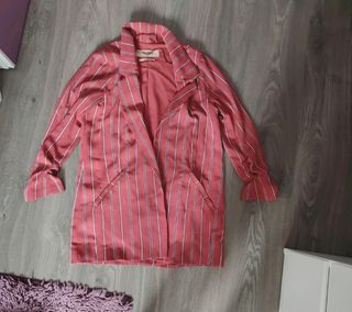 Americana rosa Pull&Bear rayas
