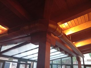 Tubería helicoidal hosteleria industrial rejillas