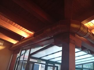 Tubería helicoidal hosteleria industrial rejillas