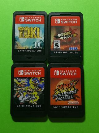 4 Juegos Nintendo Switch