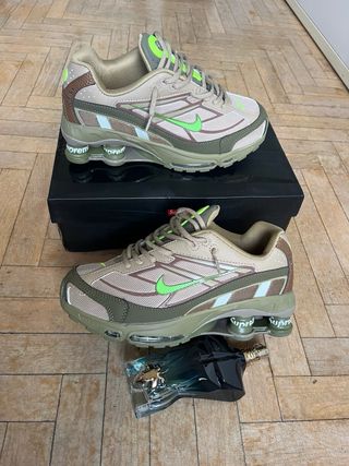 Nike Shox TL Supreme - Beige/Verde Oliva
