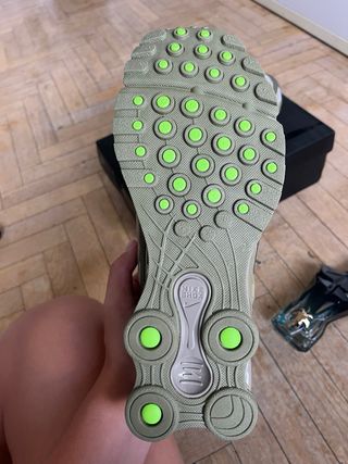 Nike Shox TL Supreme - Beige/Verde Oliva