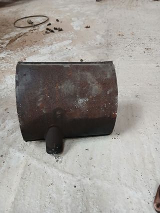Tubo escape motor Diter