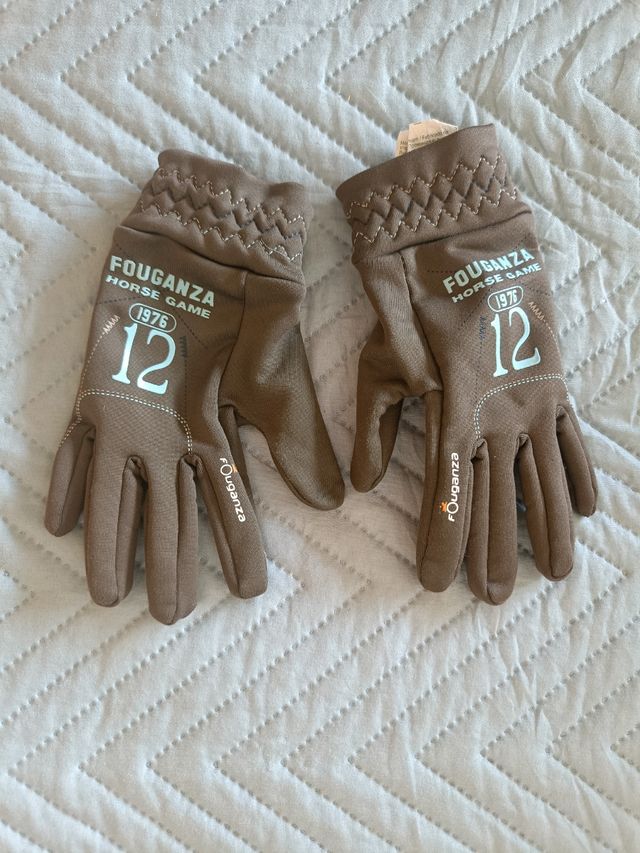 Guantes equitación niño 8 años