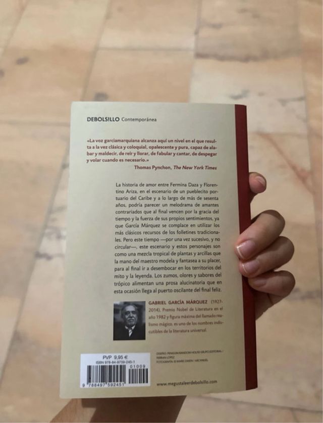 El amor en los tiempos del cólera