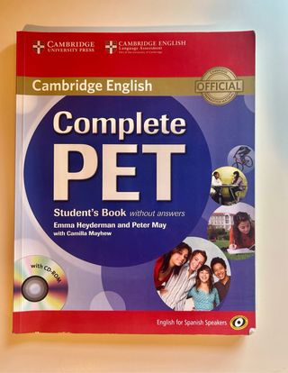 Pack libros B1 - Cambridge English Complete PET