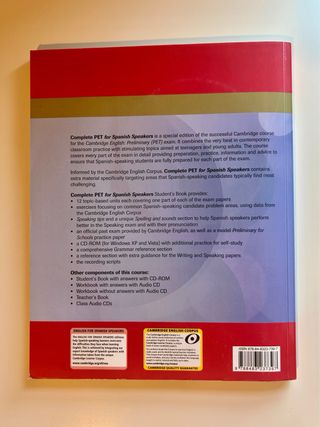 Pack libros B1 - Cambridge English Complete PET