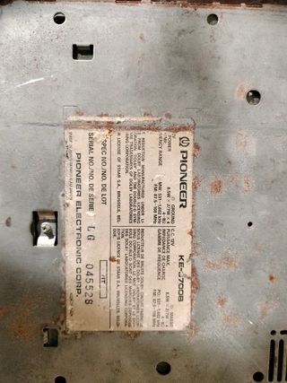 Radio Cassette Pioneer KE-3700